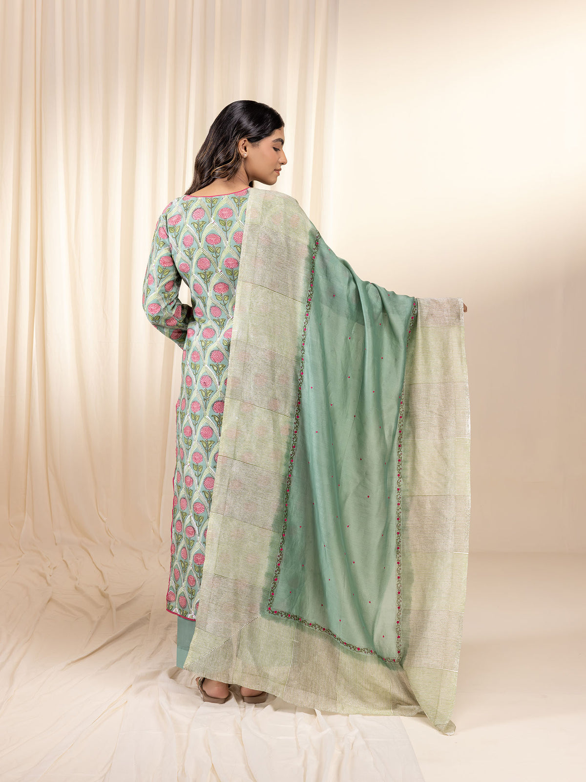 Fresco Chanderi Dupatta