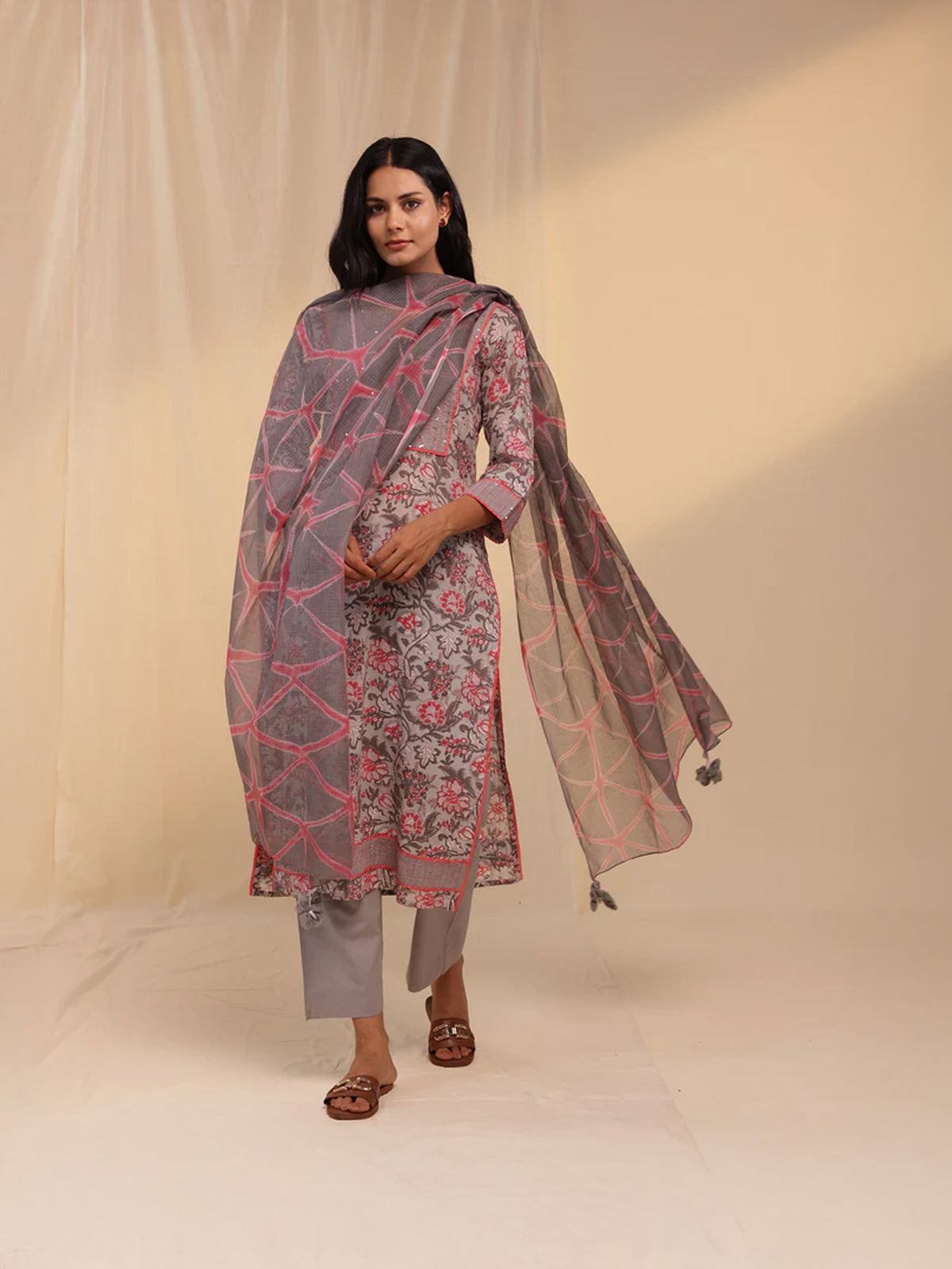 Grey Goose Kota Dupatta
