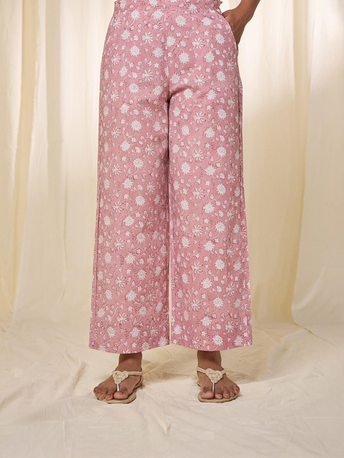Gulabi Cotton Straight Pants