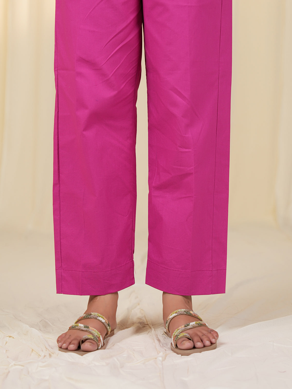 Gulmarg Cotton Straight Pants