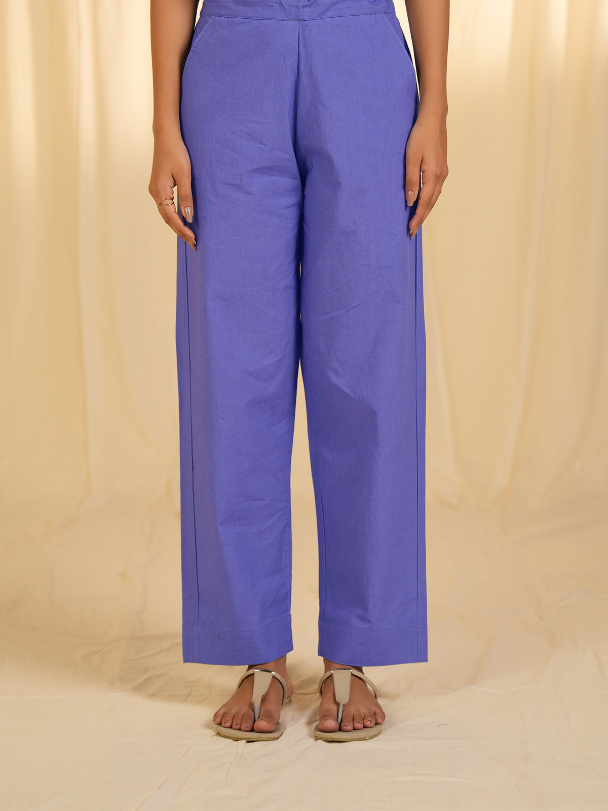 Hyderabad Hues Cotton Straight Pants