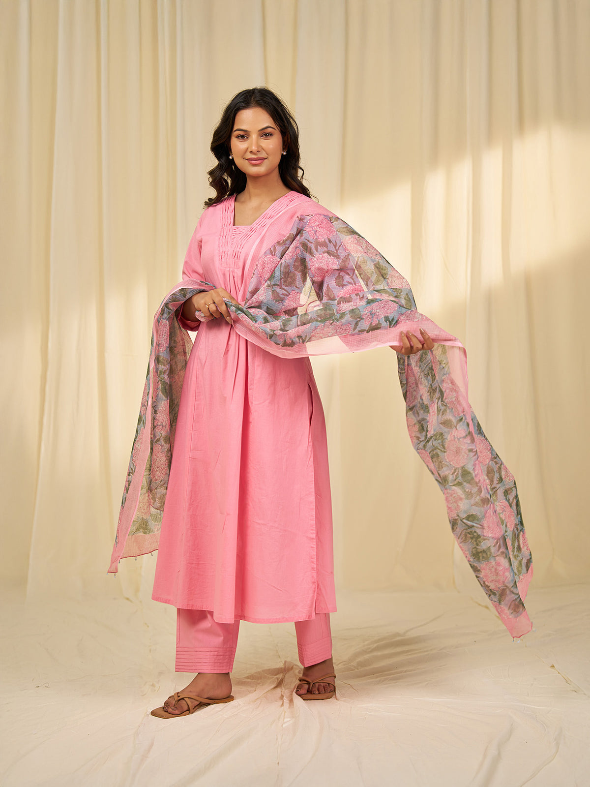Hydrangea Kota Dupatta