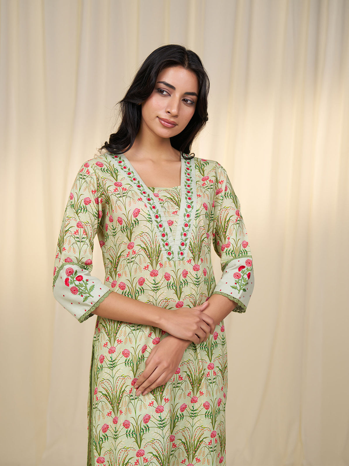 Indian Forest Cotton Kurta