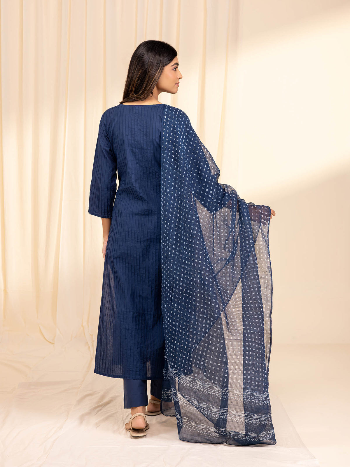 Indigo Diamonds Kota Dupatta