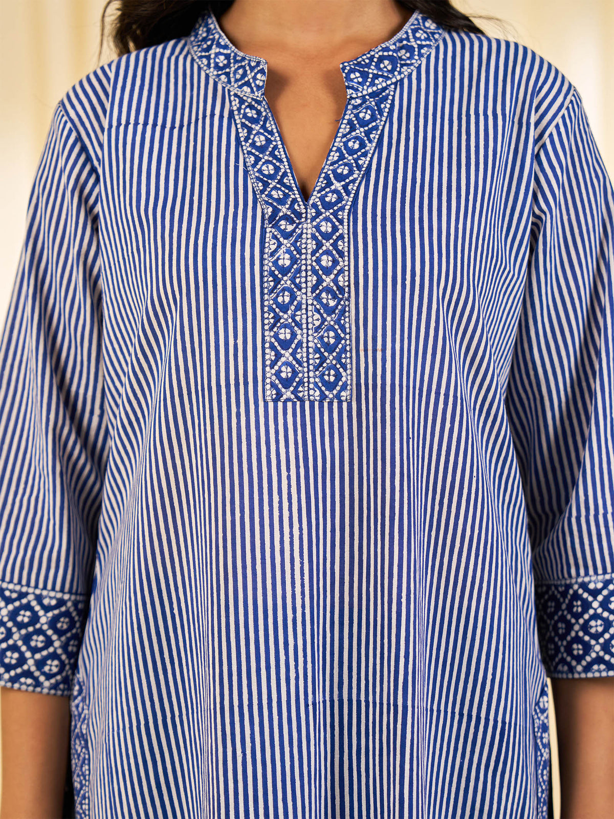 Jal - Jheel Cotton Kurta