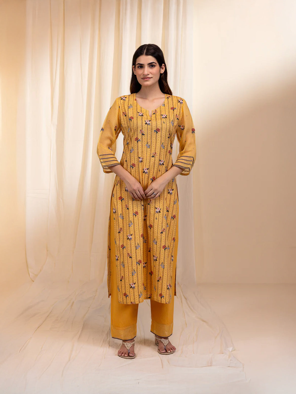 Forest Floor Cotton Kurta