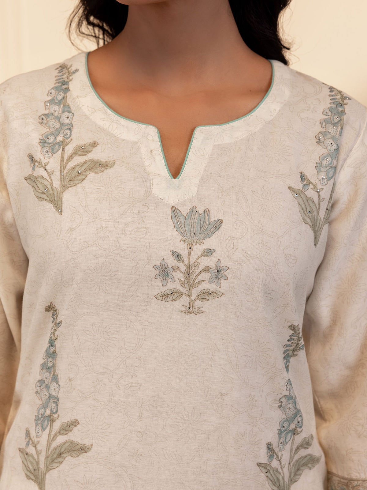 Noor Jahan Chanderi Kurta
