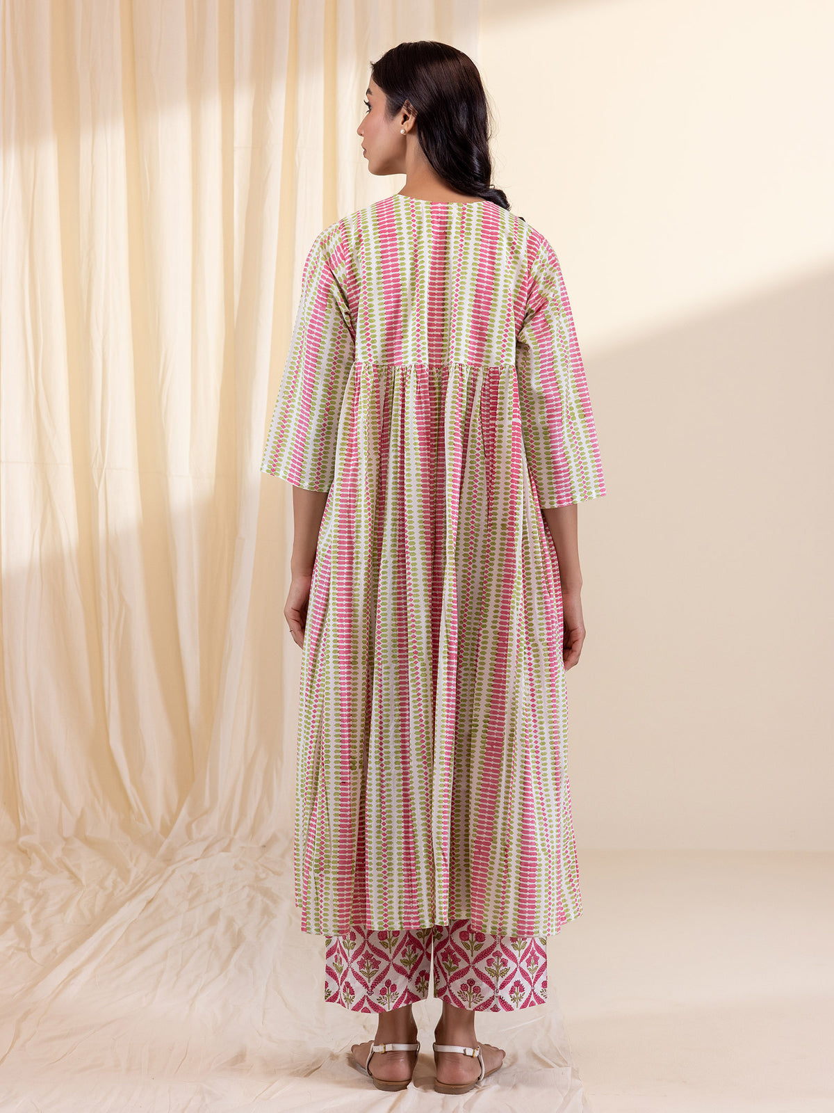 Railway Track Cotton Kurta