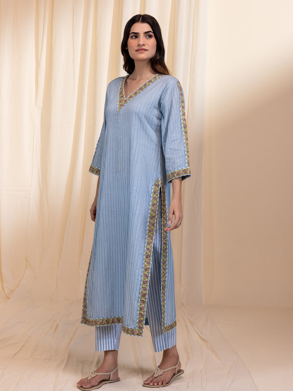 Marshmallow Cotton Kurta