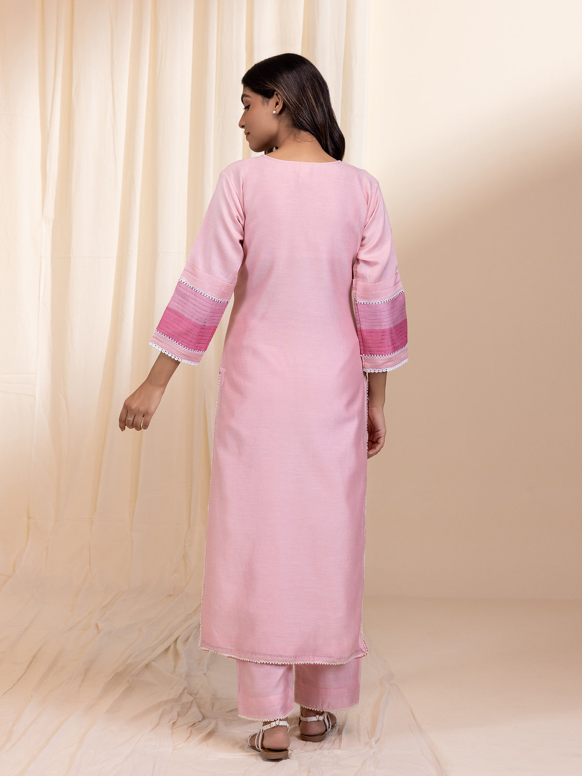 Ten Tones Chanderi Kurta