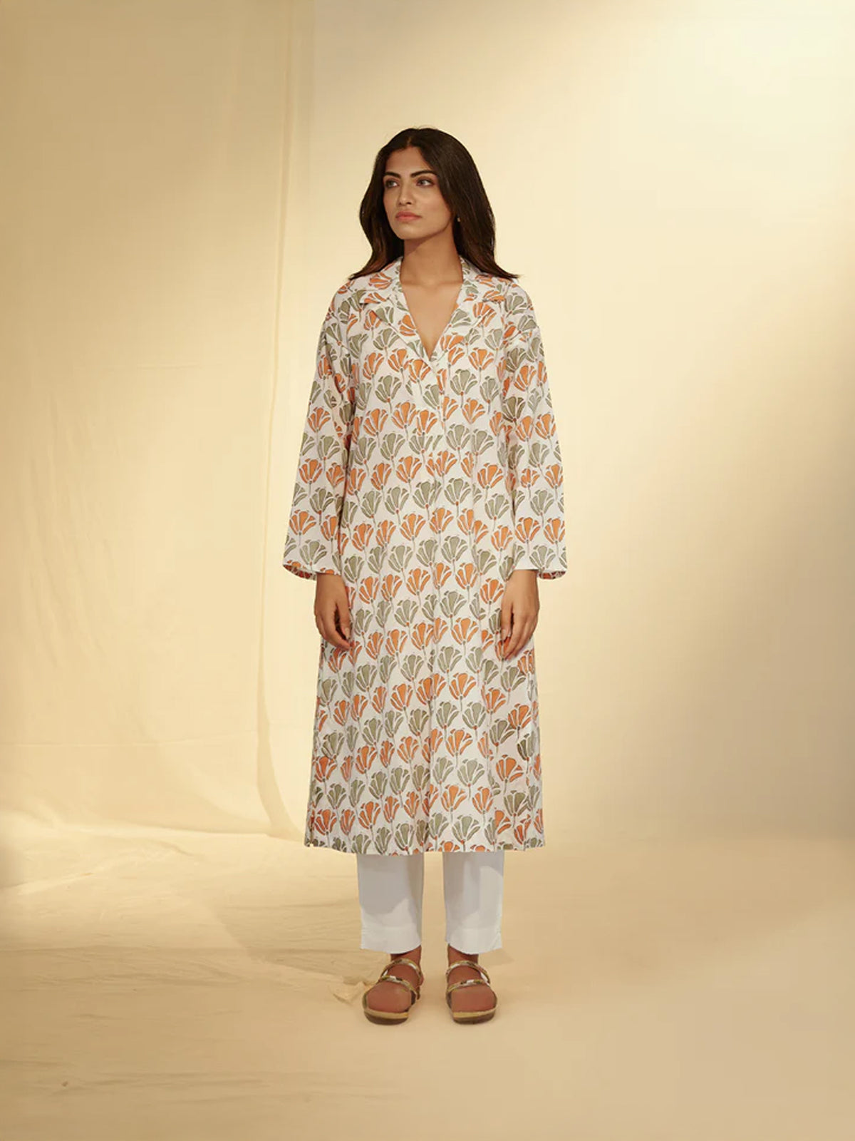 Citrus Cotton Kurta