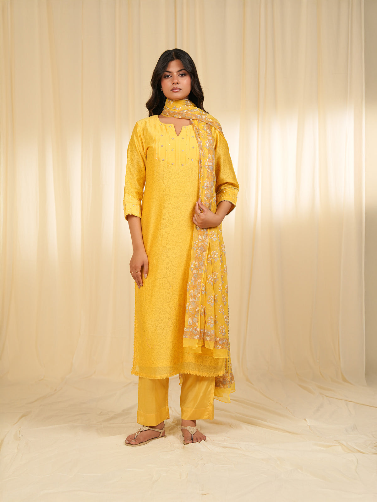 Kanak Chiffon Dupatta