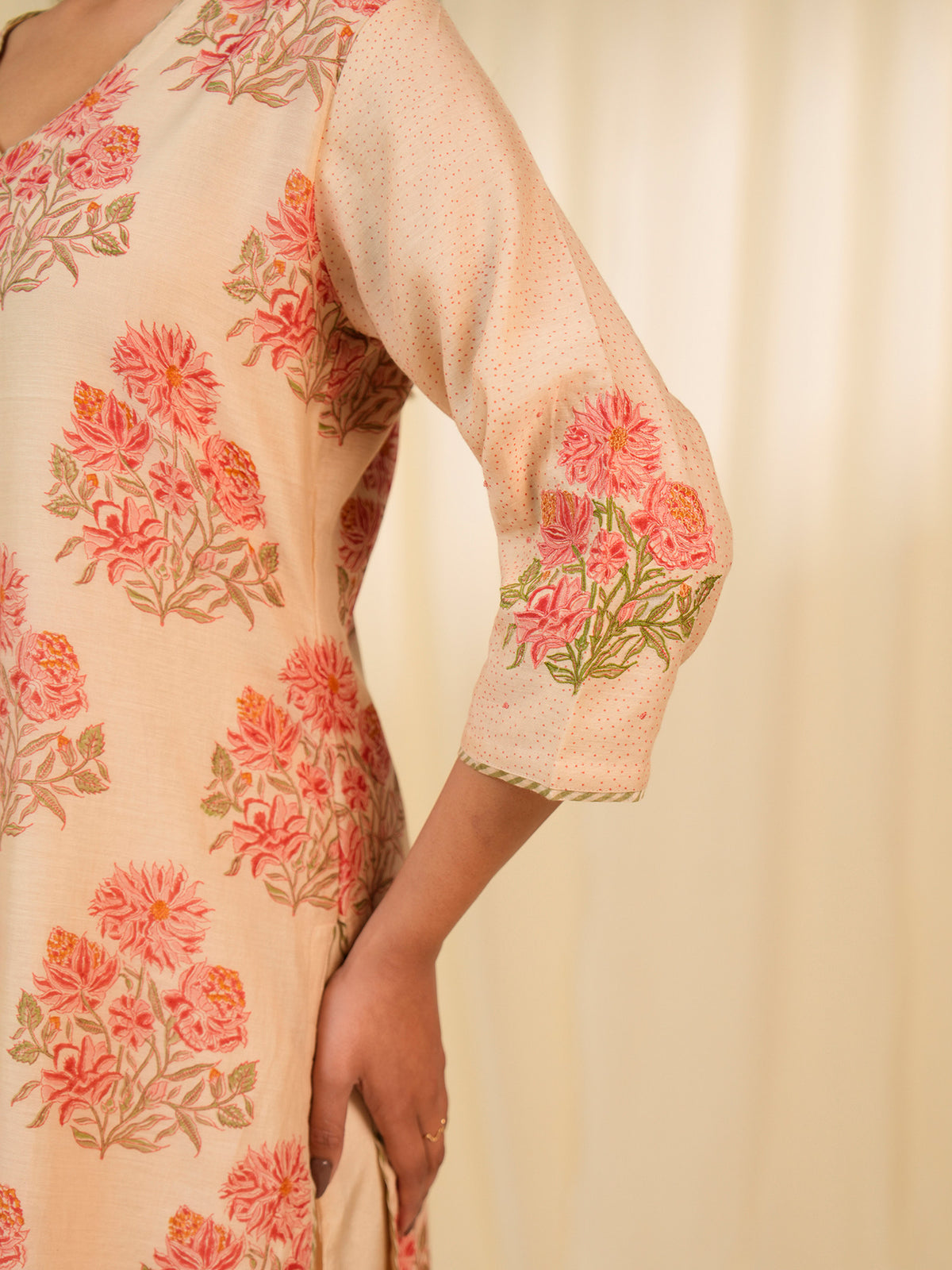 Khoobsurat Chanderi Kurta