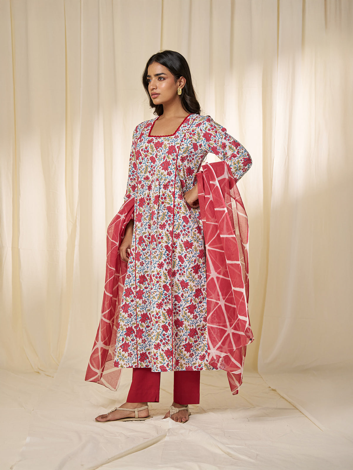 Kumkum Cotton Kurta