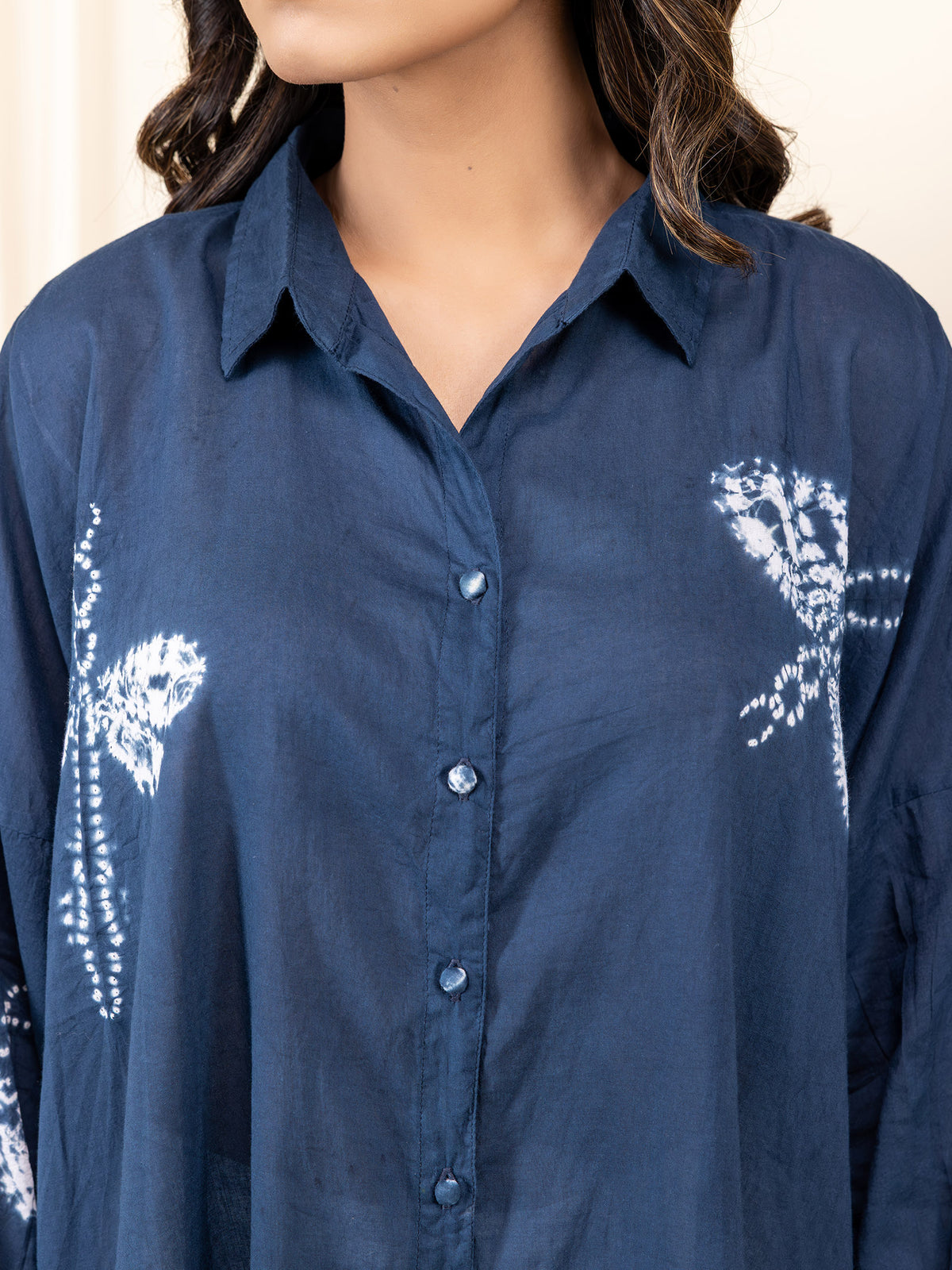 Dragonfly Madras Voile Shirt