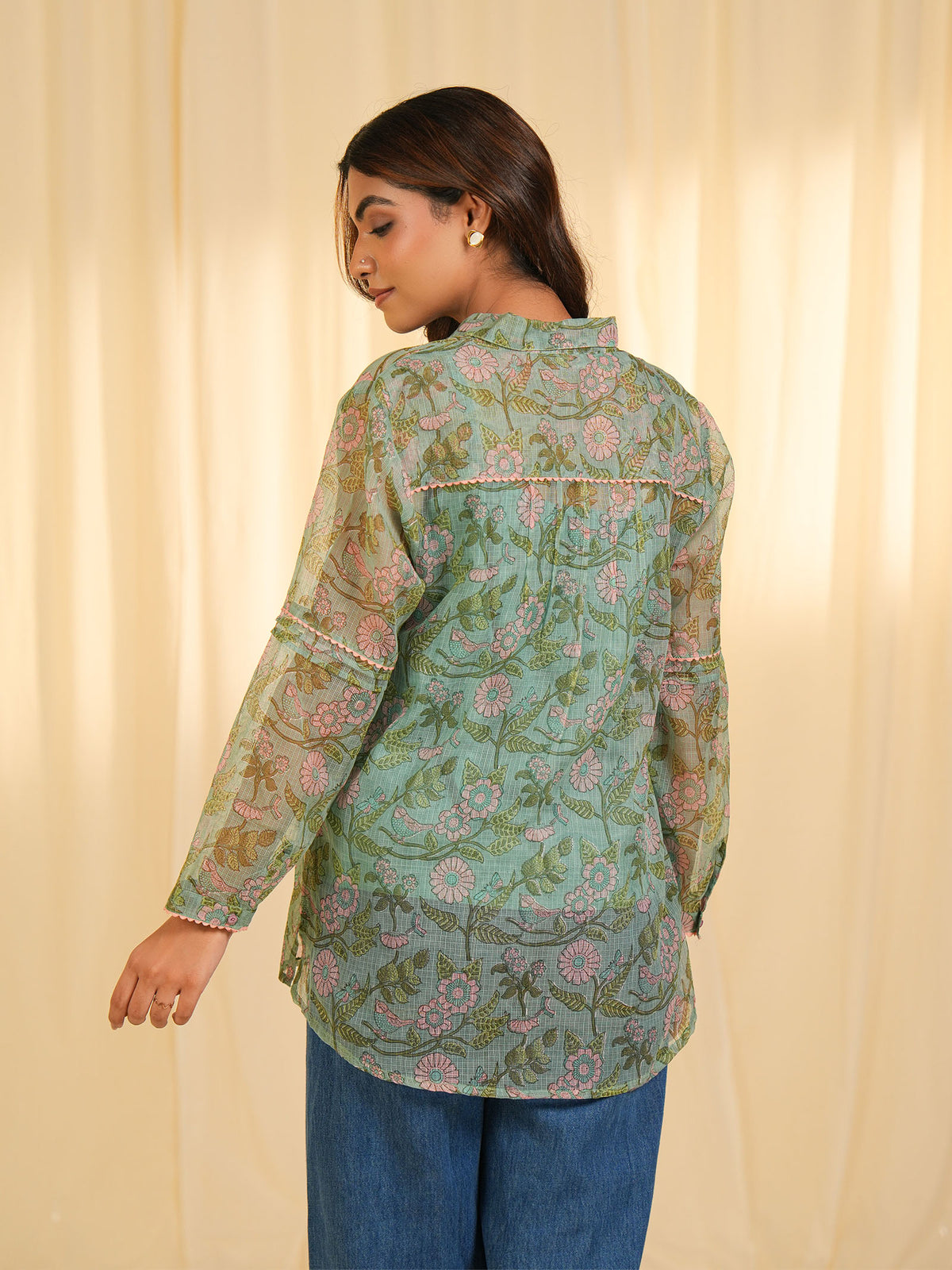 Marais Bloom Kota Doria Shirt (Set of 2)