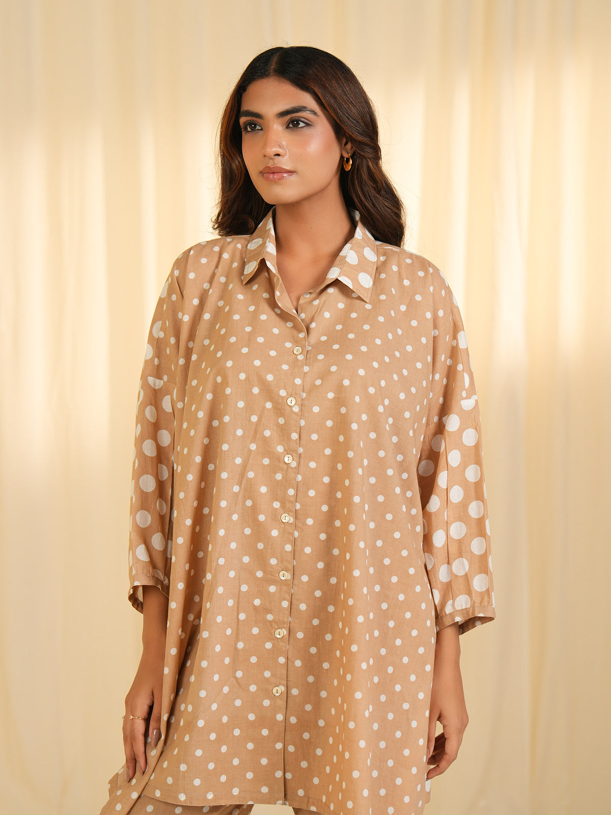 M.A.D. Mocha Madras Cotton Shirt
