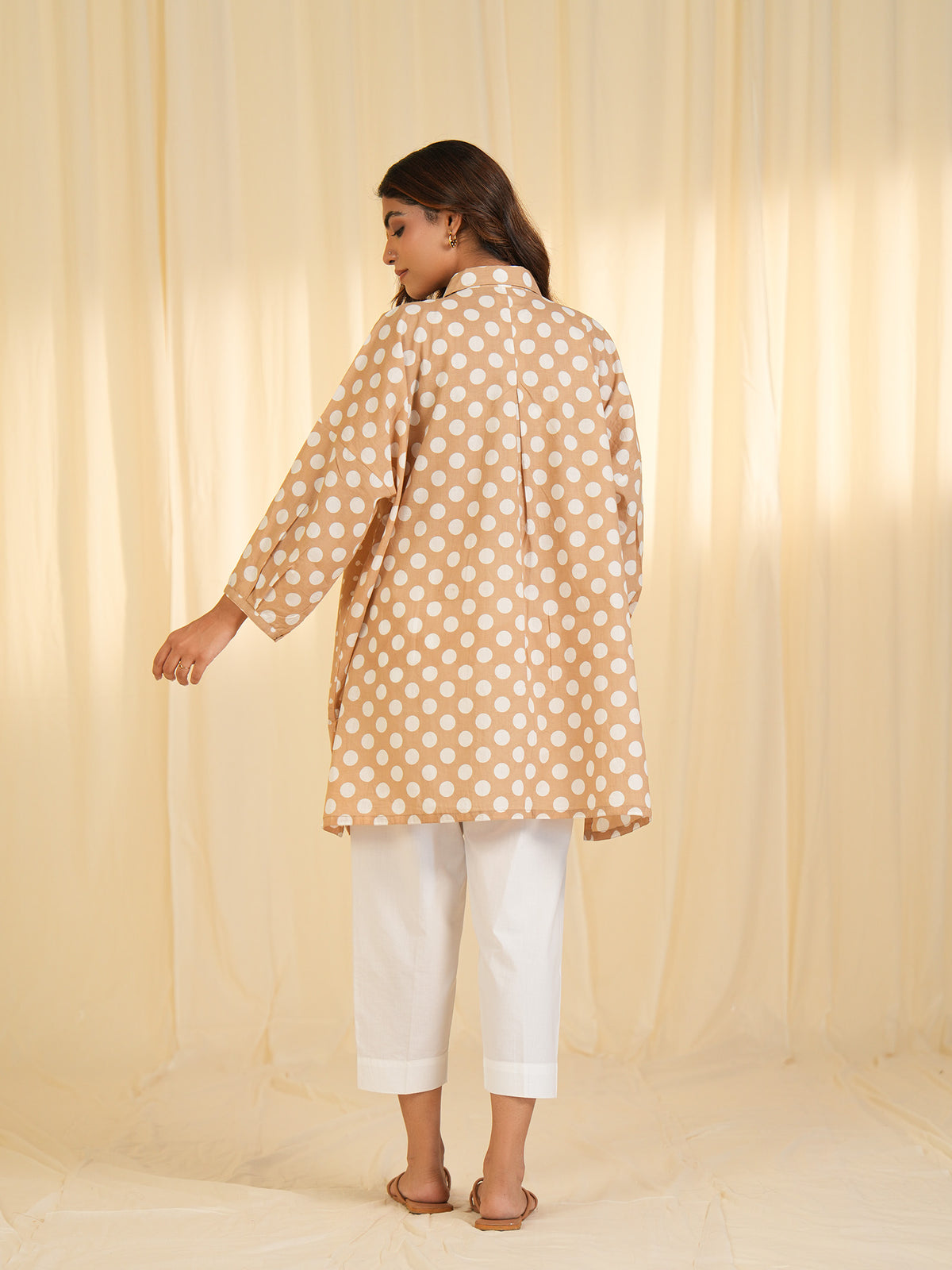 M.A.D. Mocha Madras Cotton Shirt