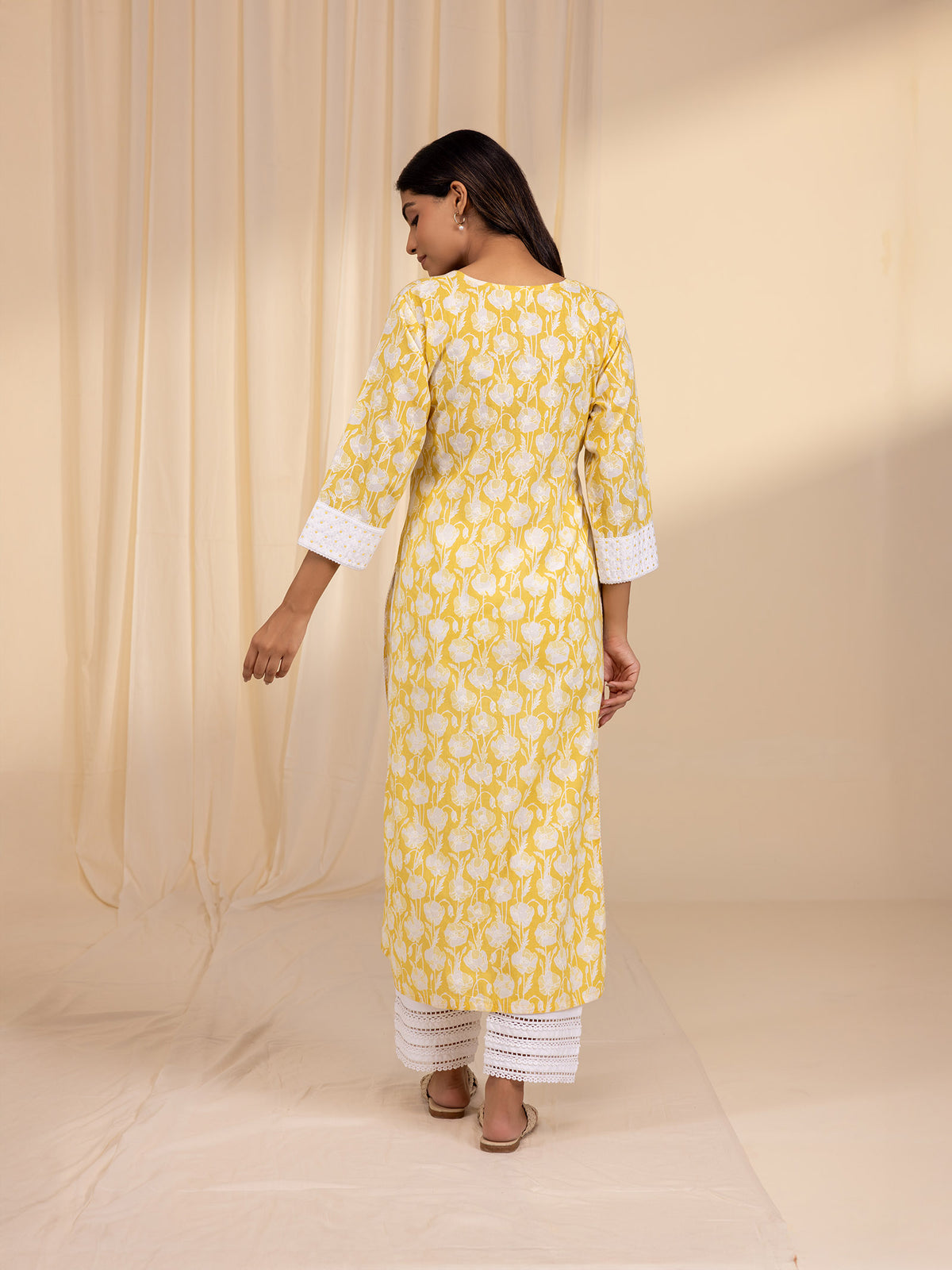 Nimbu Pani Cotton Kurta