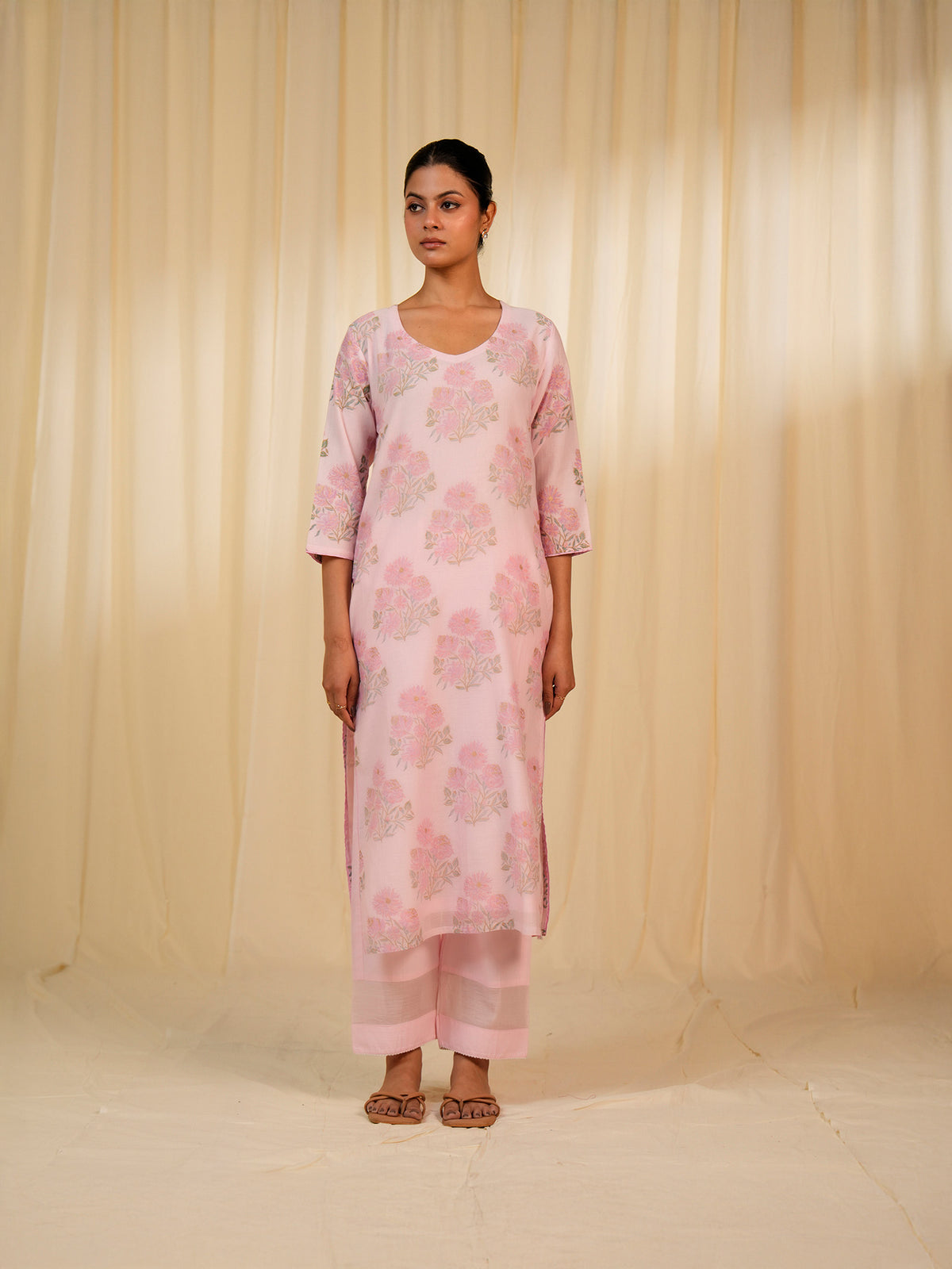 Nishat Bagh Chanderi Kurta