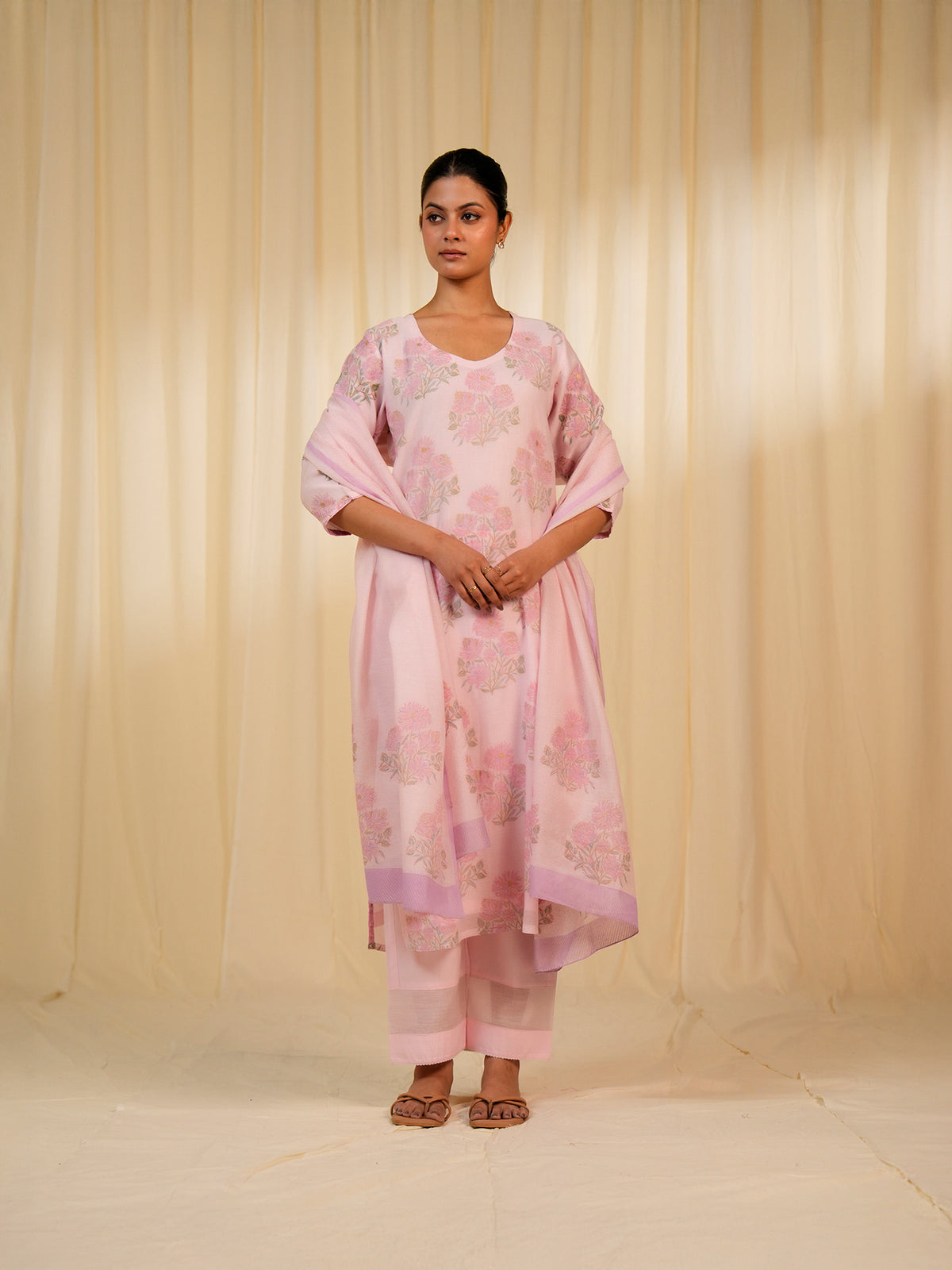 Nishat Bagh Chanderi Kurta