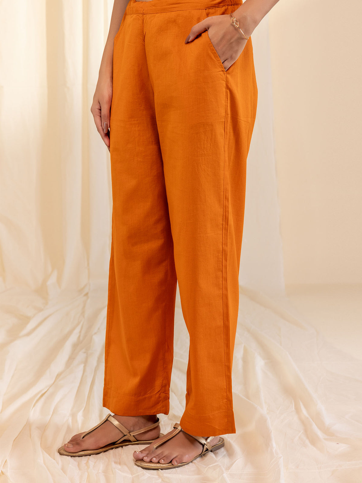 Fire Cotton Straight Pant