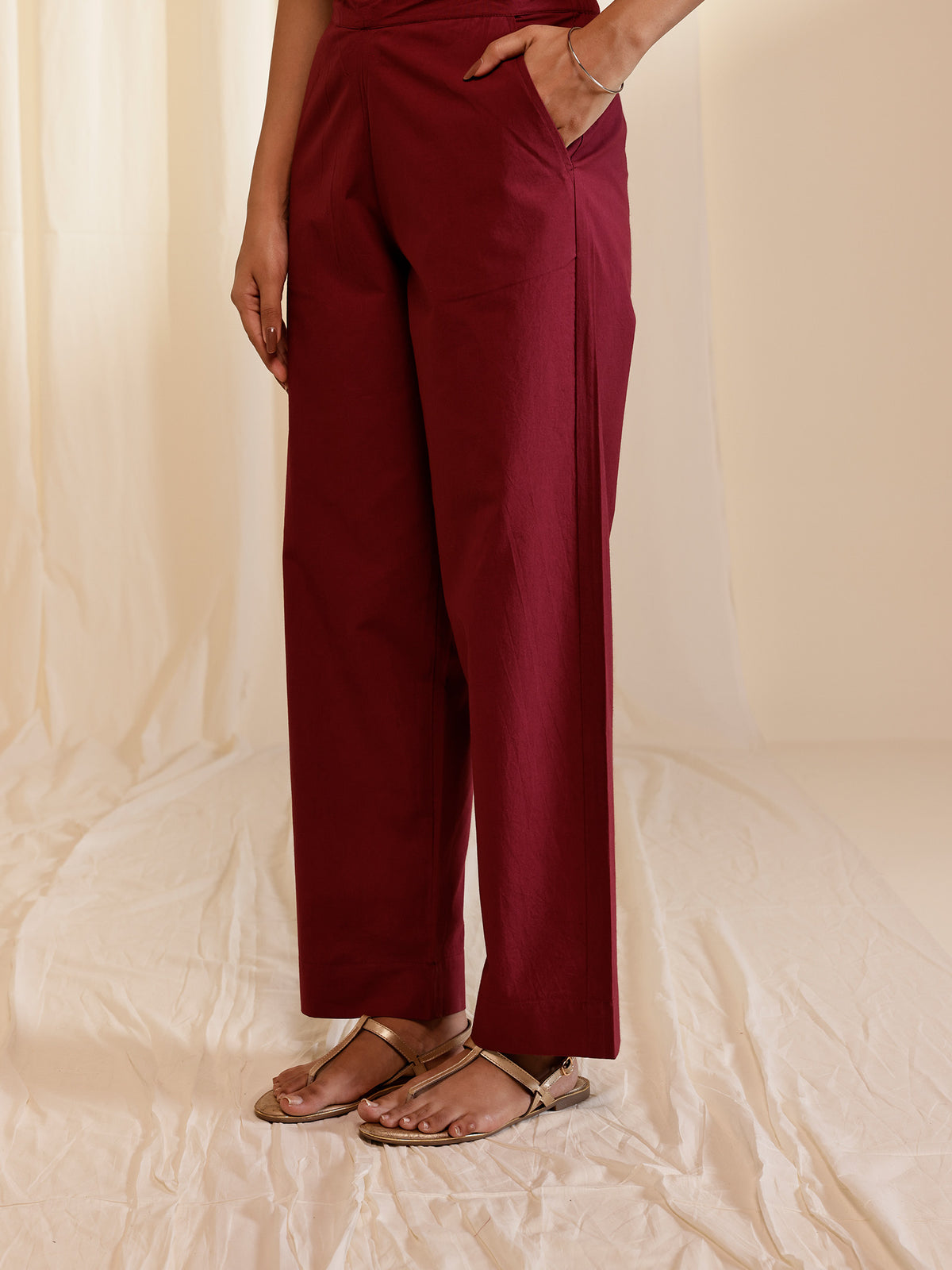 Gulbahar Cotton Straight Pant
