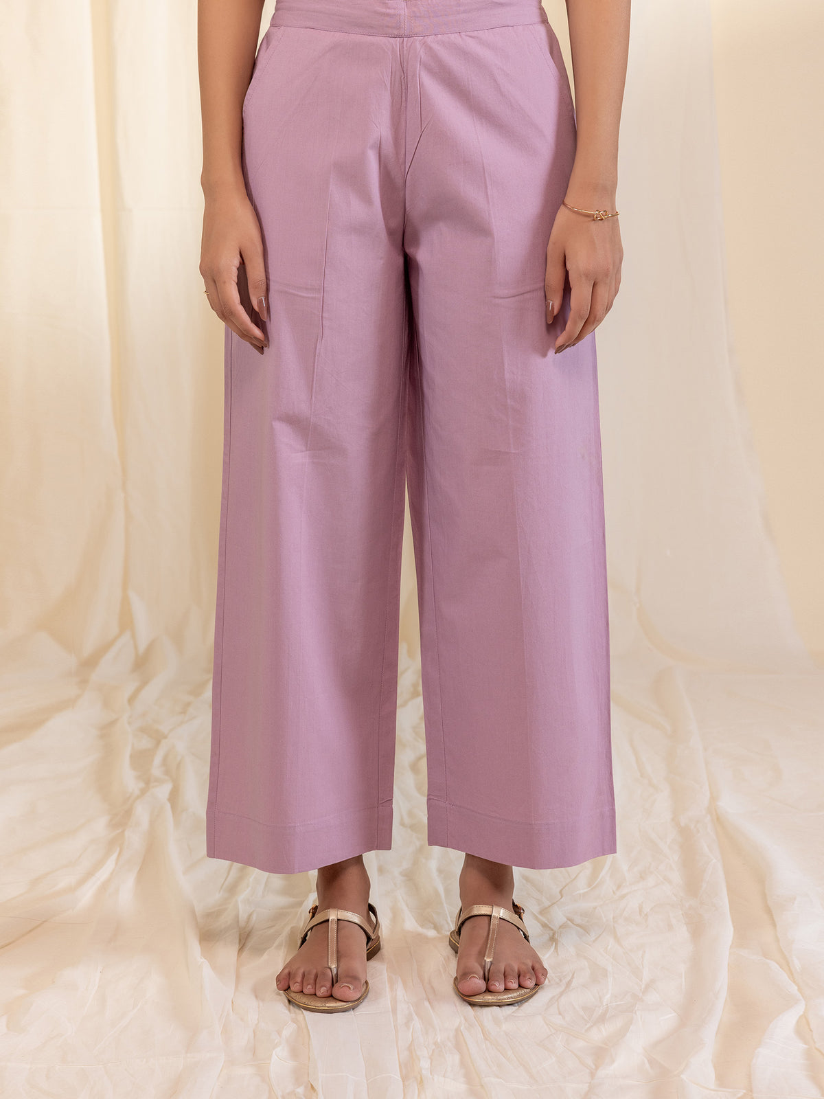 Fragrance Cotton Straight Pant