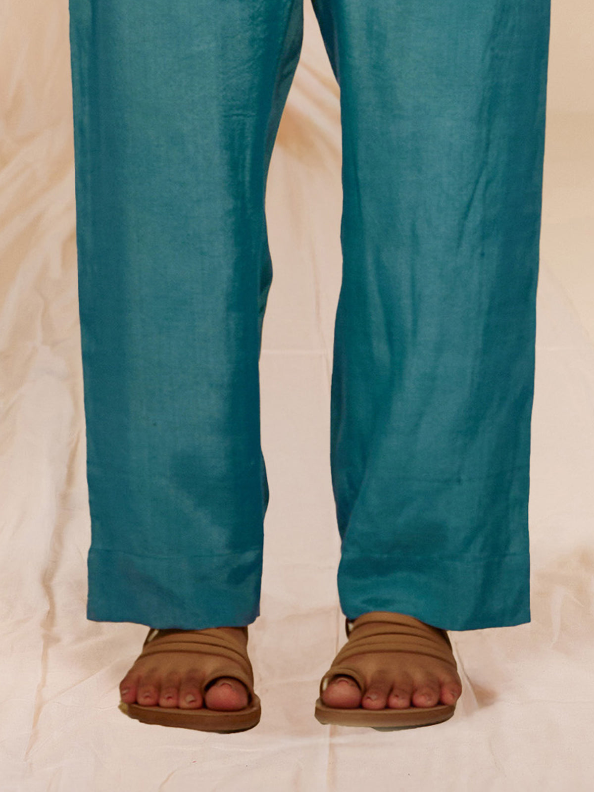 Panna Bamboo Silk Straight Pants