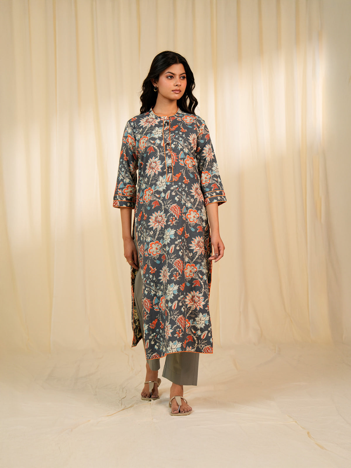 Petal Story Twill Kurta