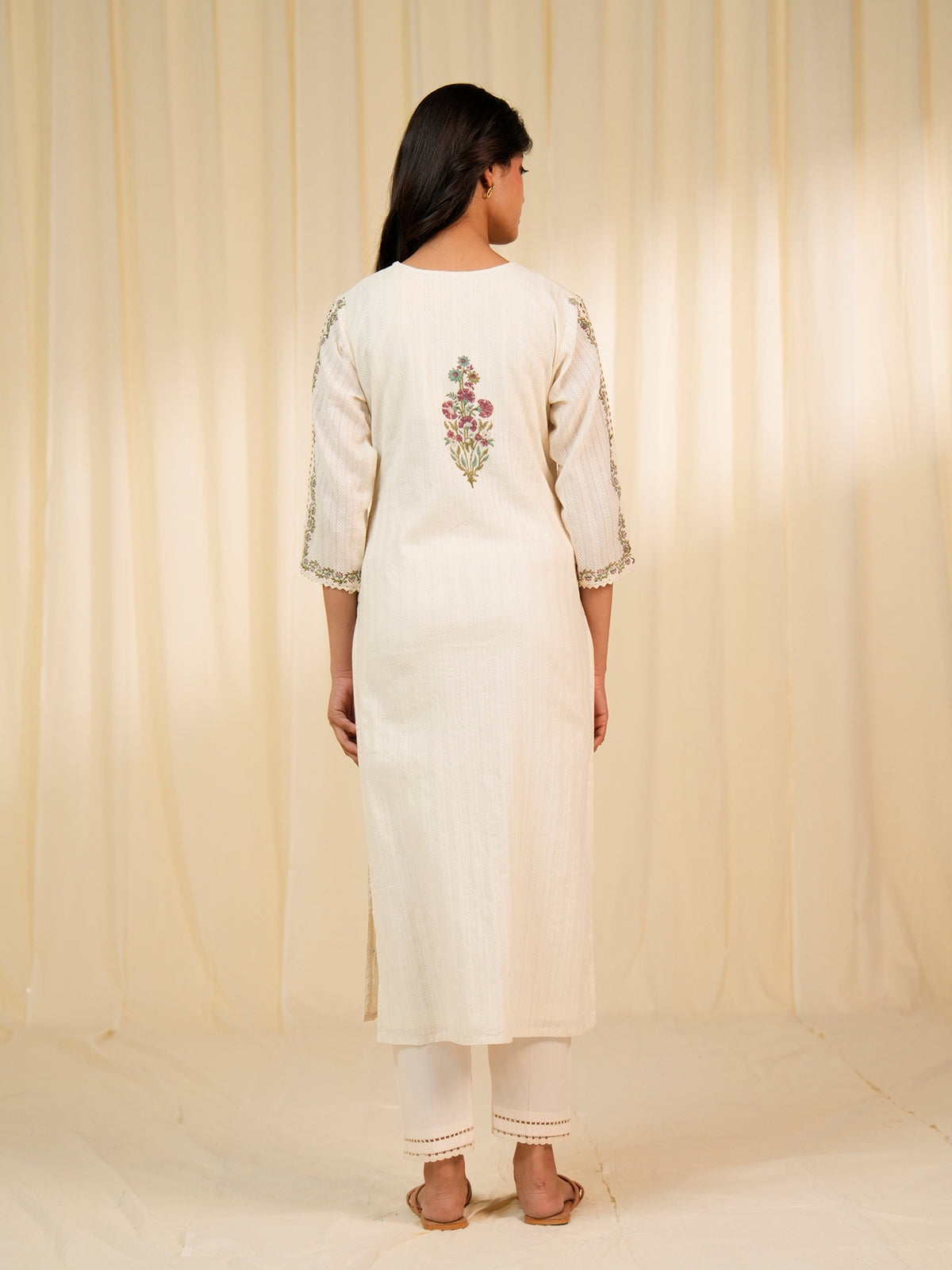 Pink Tusker Cotton Kurta