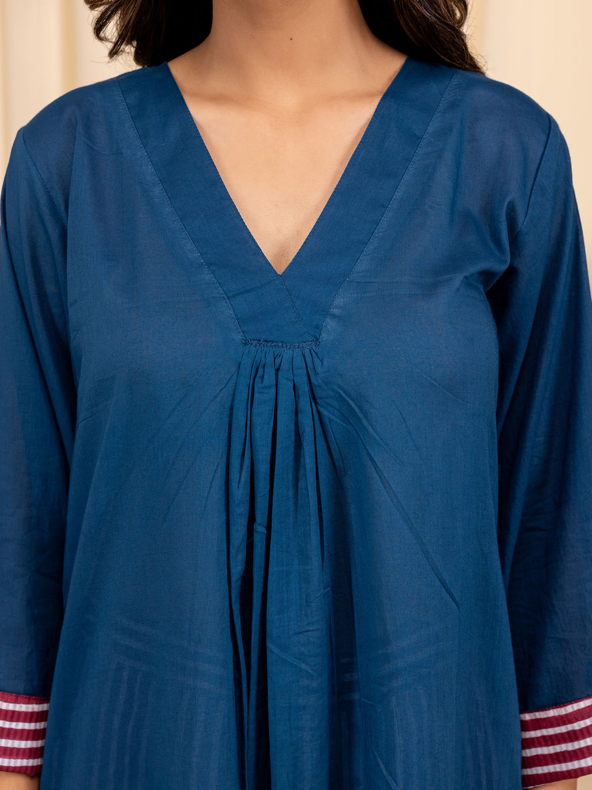Raising Eyebrows Blue Voile Kurta