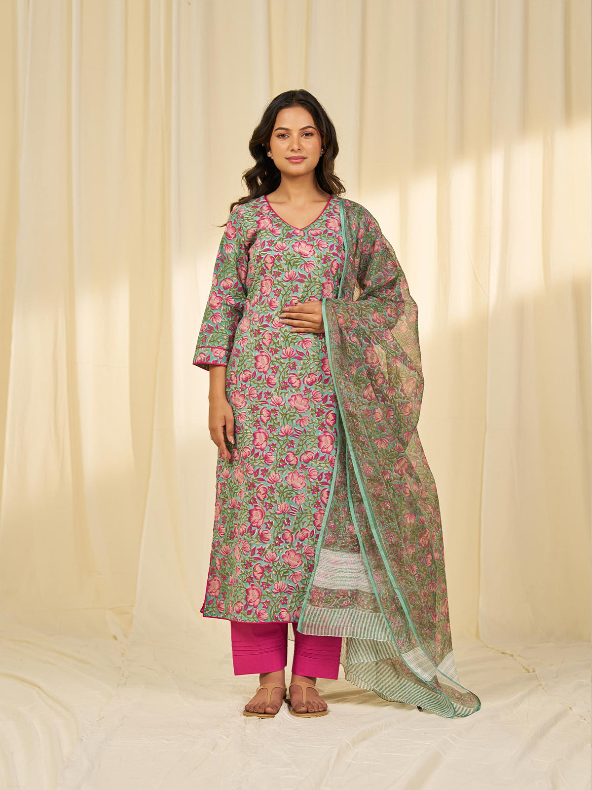 Rani Cotton Kurta