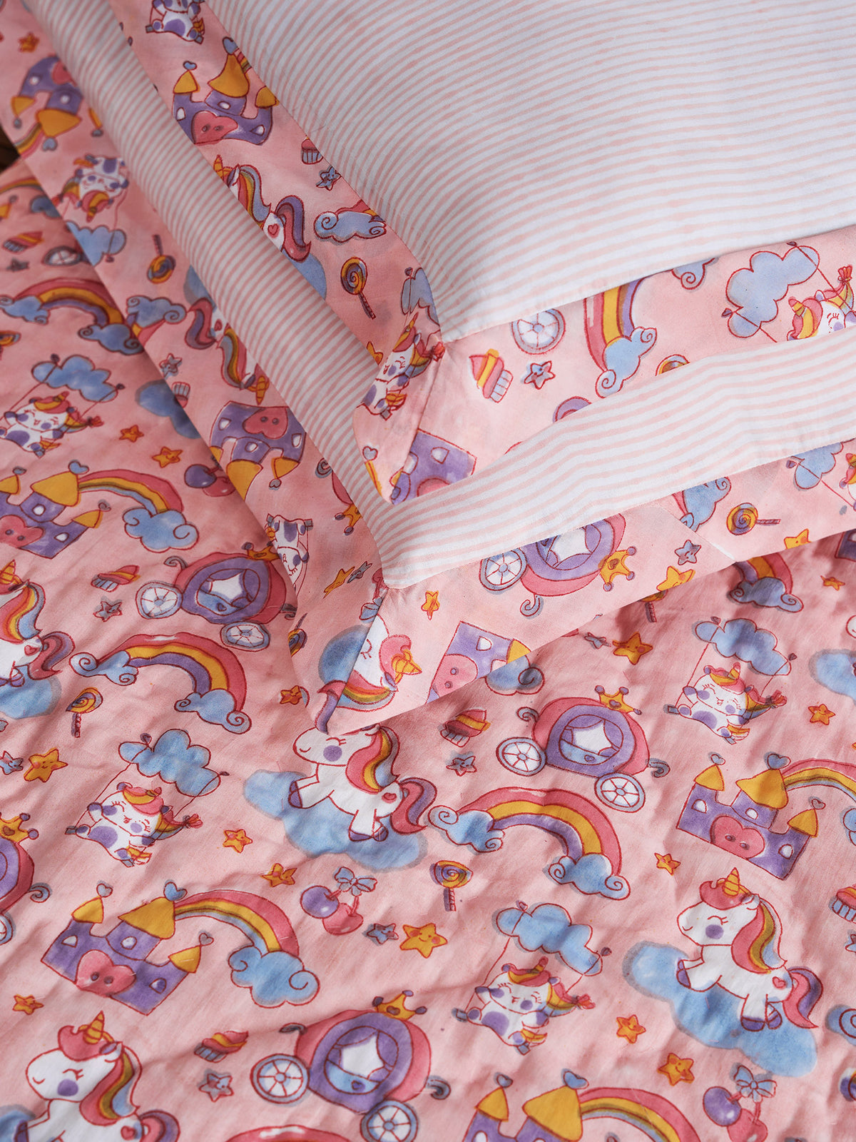 Unicorns Magic Children's Quilt Set