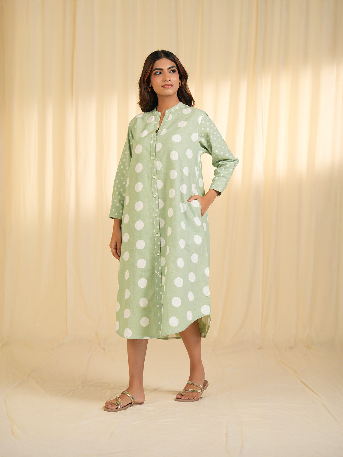 M.A.D. Sage Cotton Shirt Dress