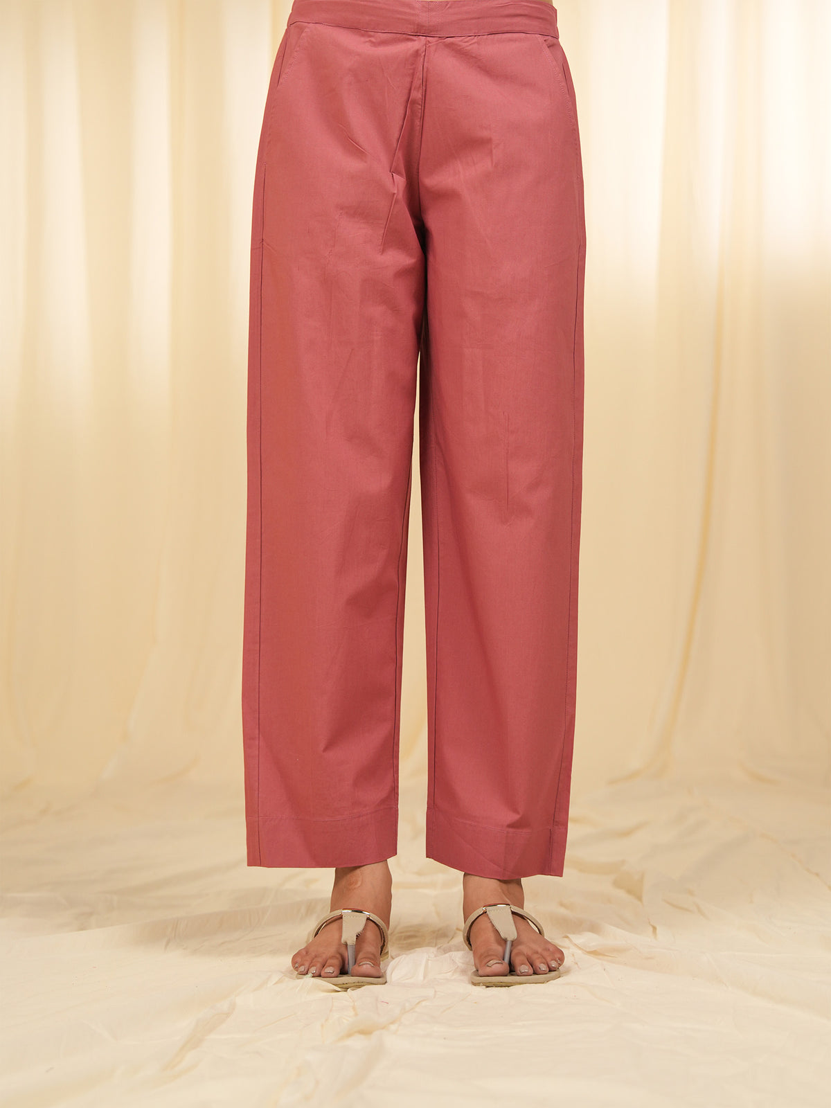 Sanam Cotton Straight Pants