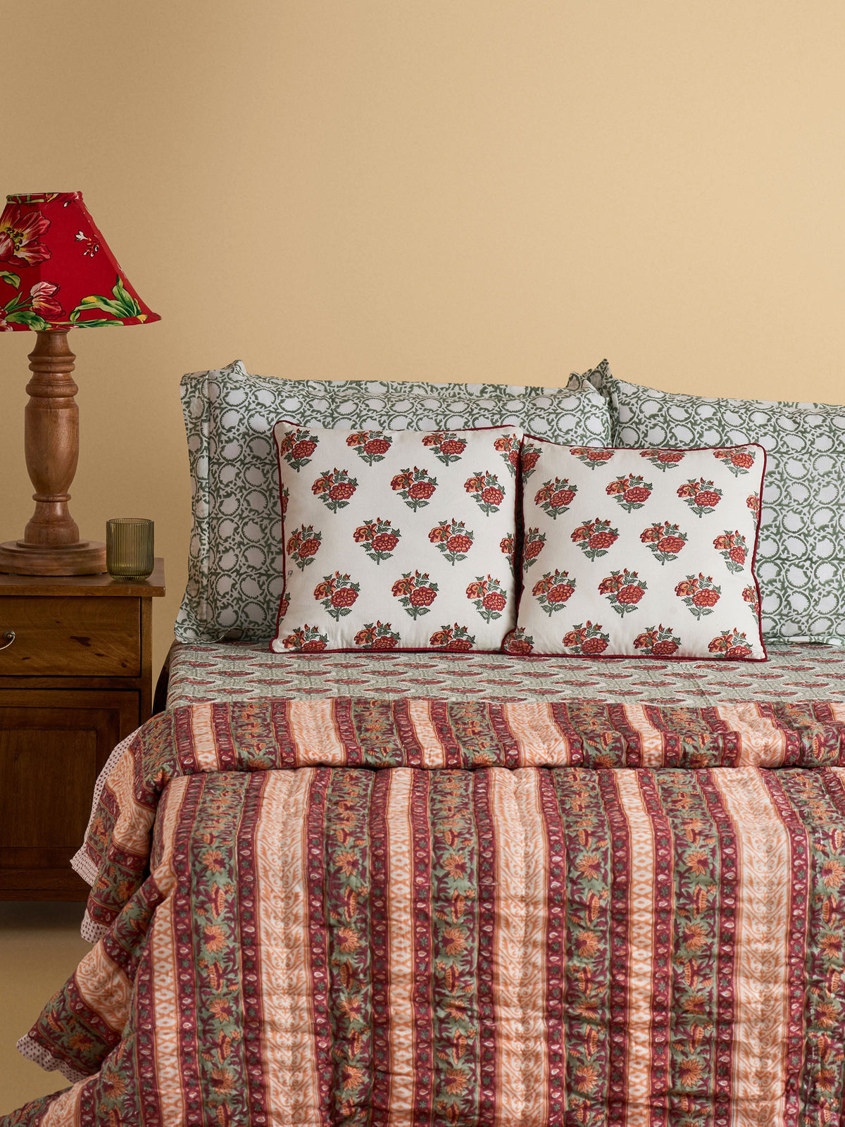 Shekhawati 16" x 16" Cushion Cover