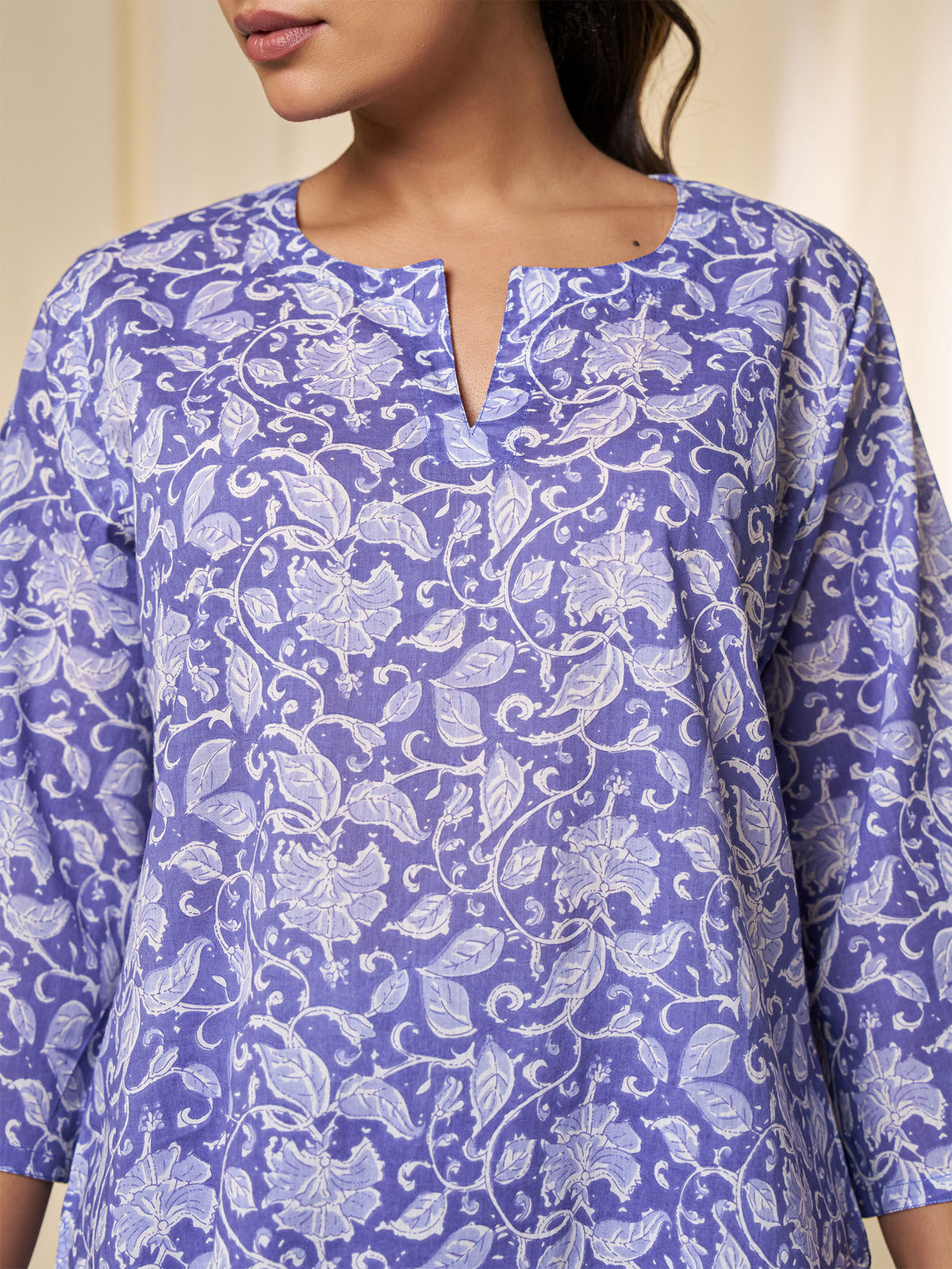 Sleepy Grape Voile Night Suit