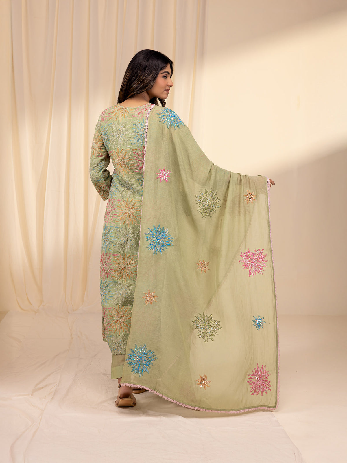 Sparkles Chanderi Dupatta