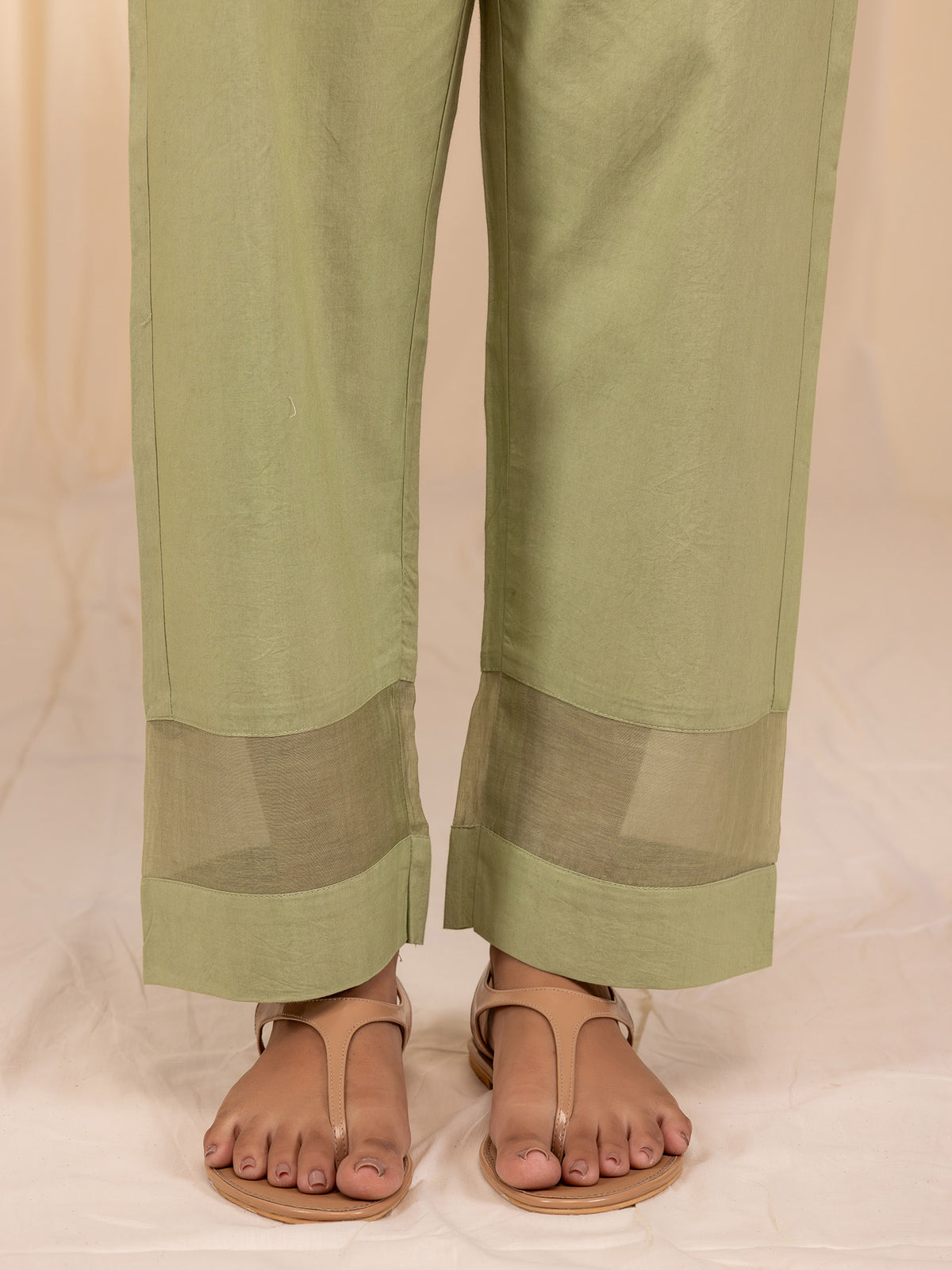 Sparkles Cotton Straight Pant