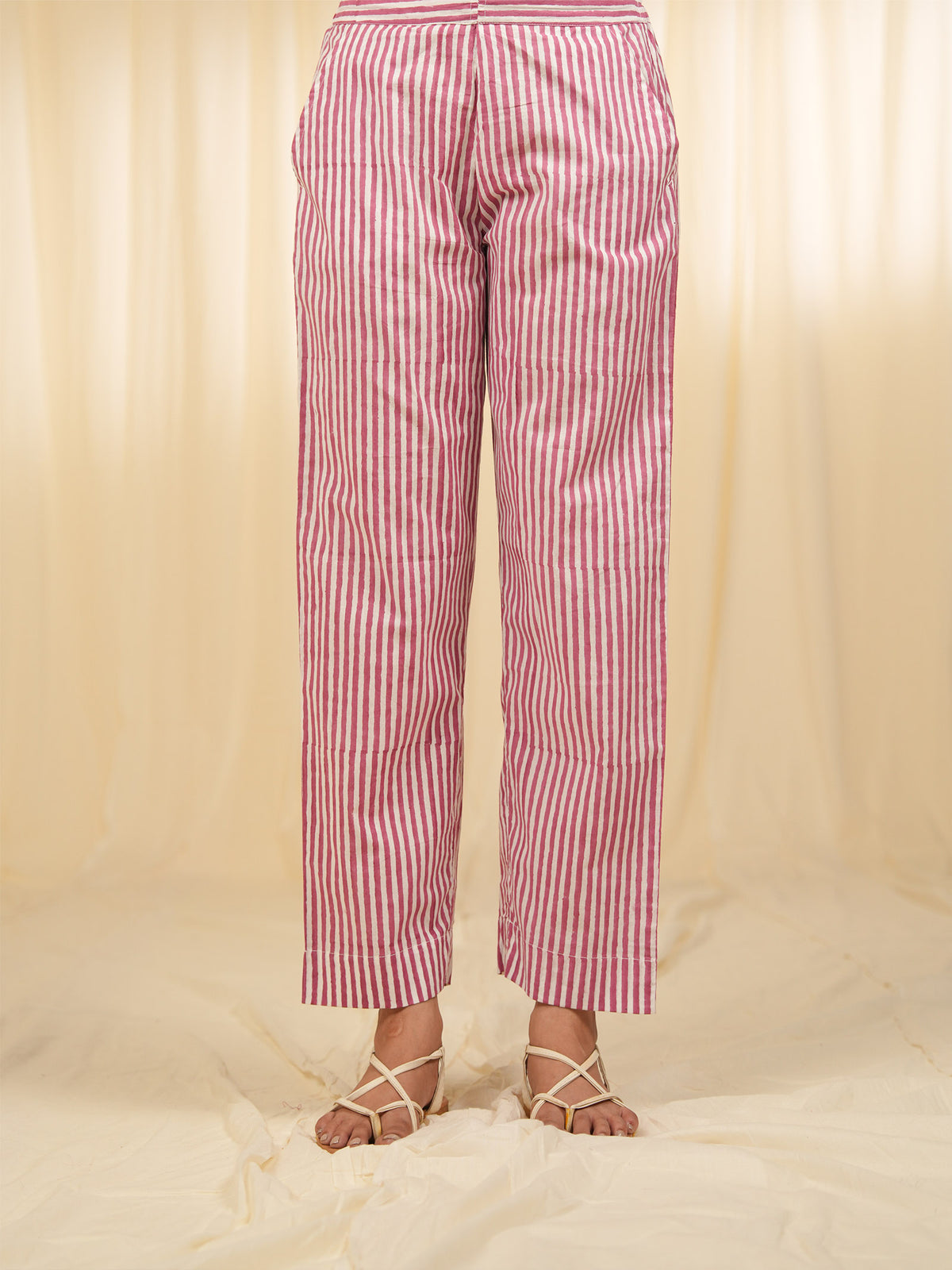 Subha Cotton Straight Pants