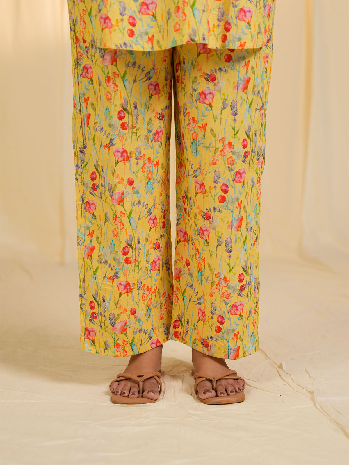 Summer Harvest Cotton Night Suit