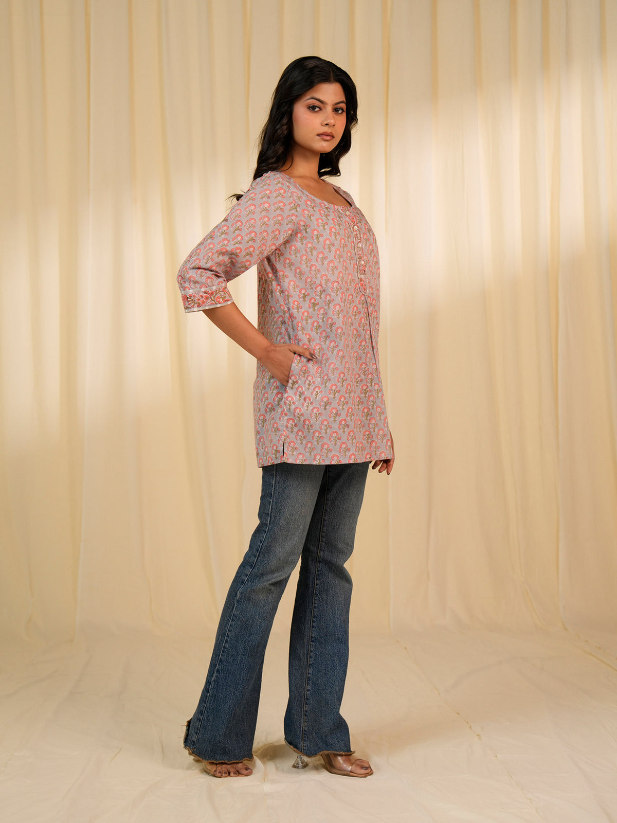 Sunkissed Cotton Kurti