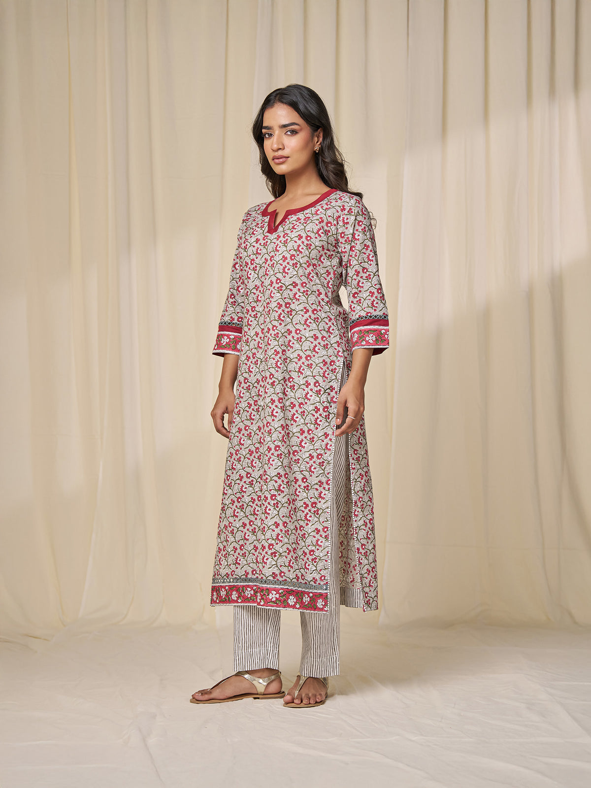 Surkhi Cotton Kurta
