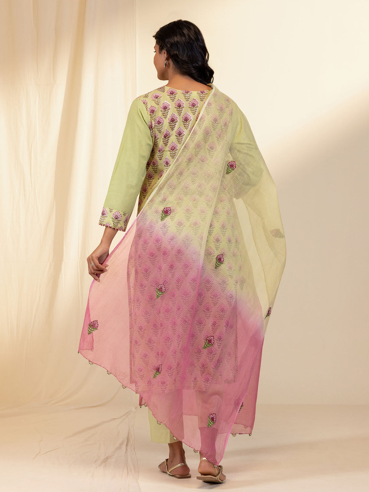 Tahiti Island Kota Dupatta