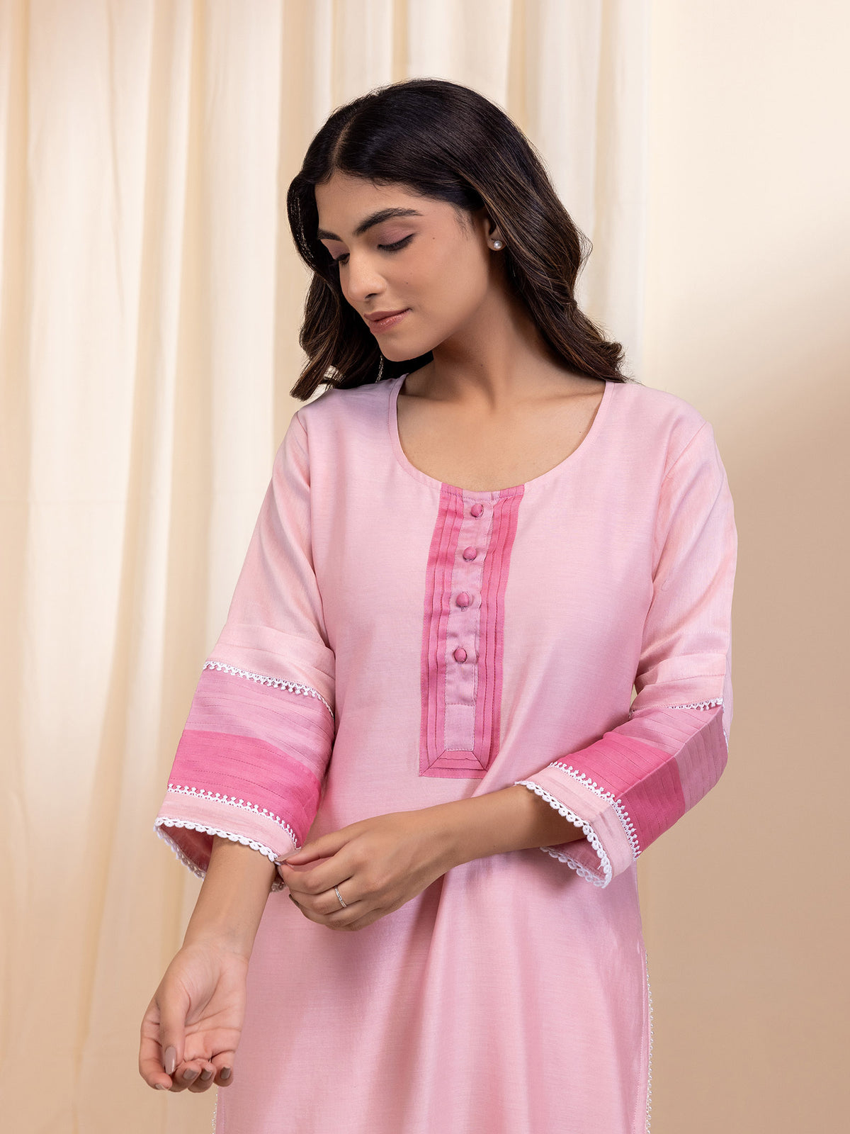 Ten Tones Chanderi Kurta