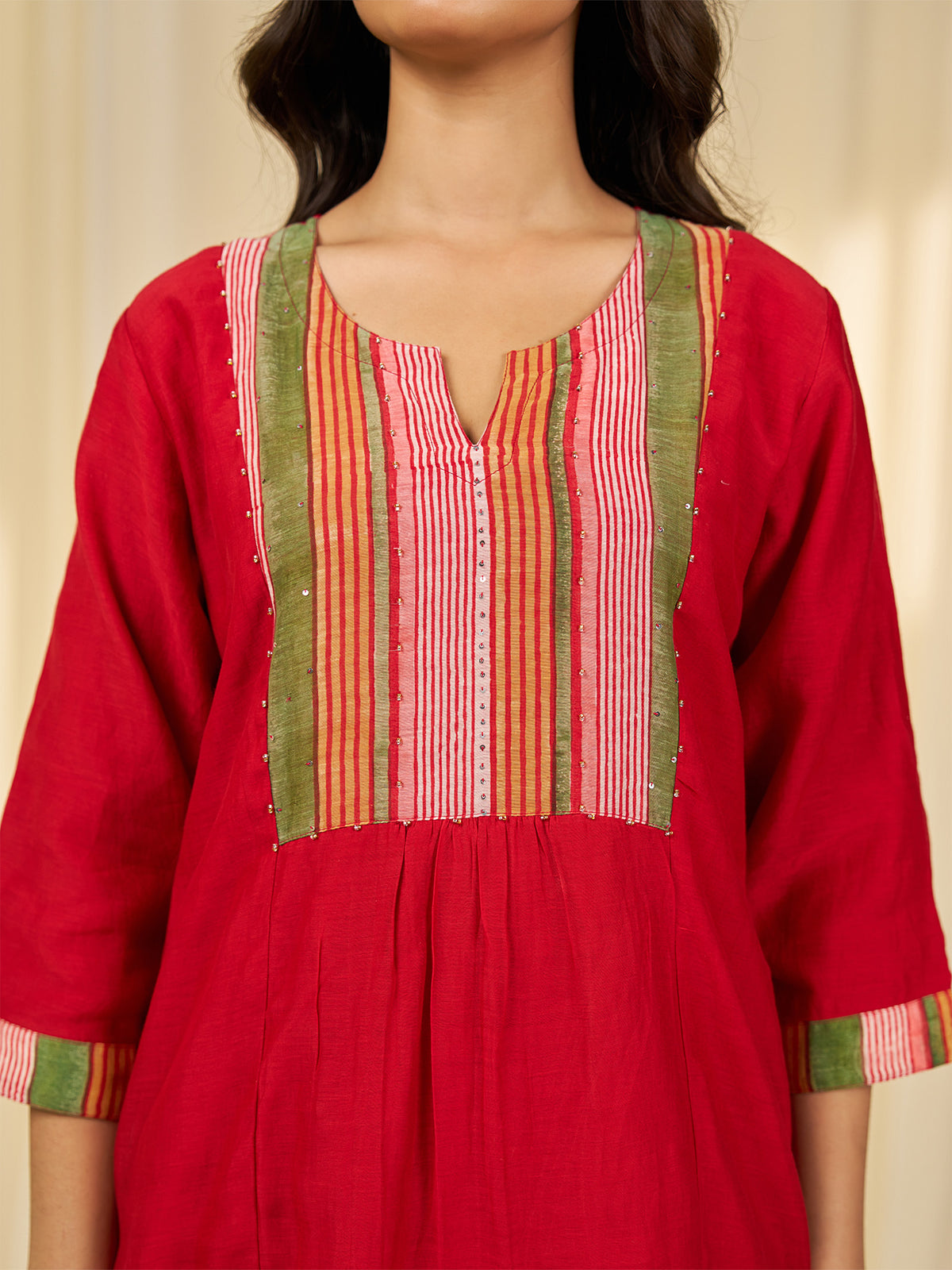The Silk Route Vaishali Chanderi Kurta