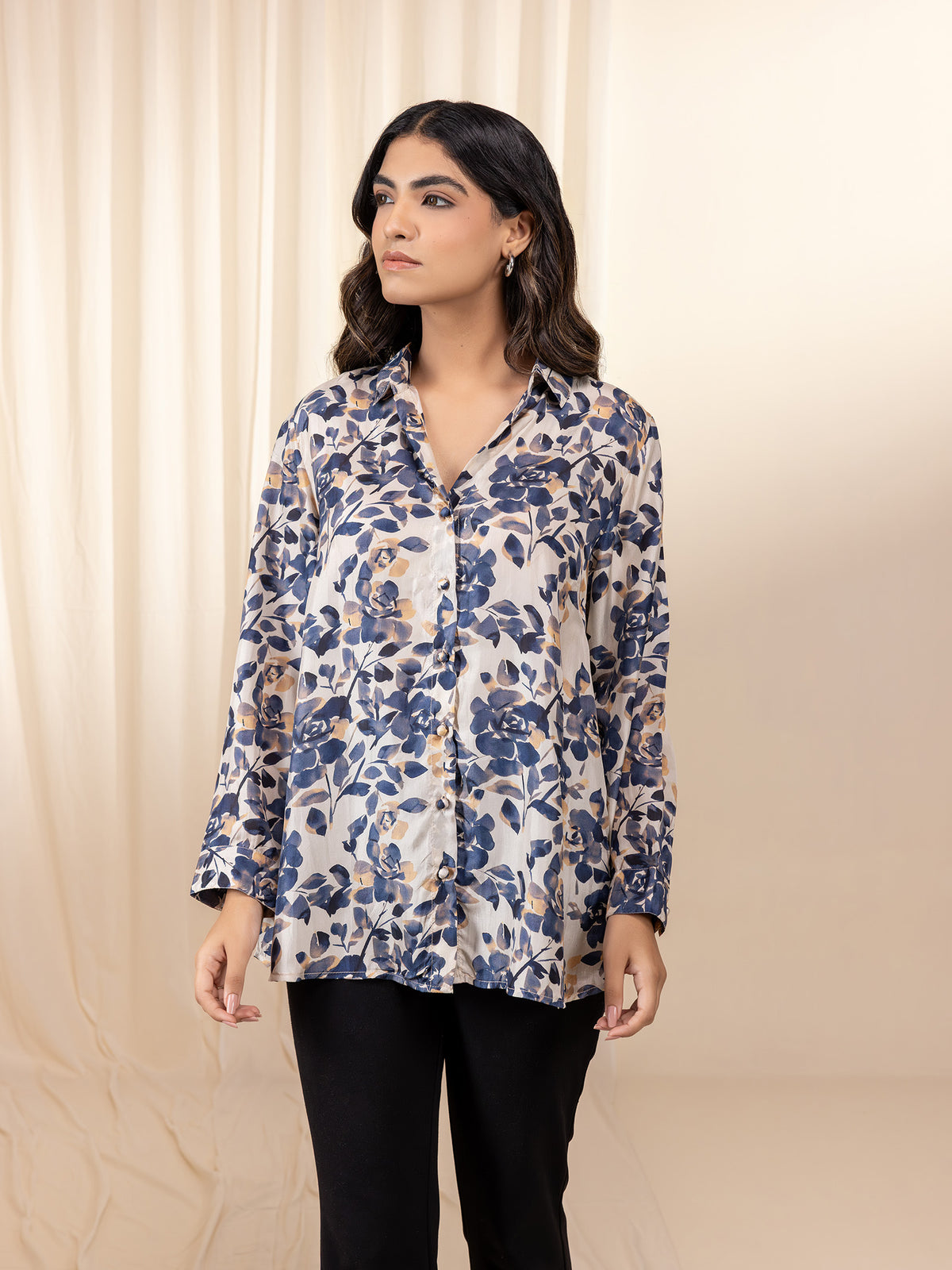 Vogue Silk Shirt - Tuscany