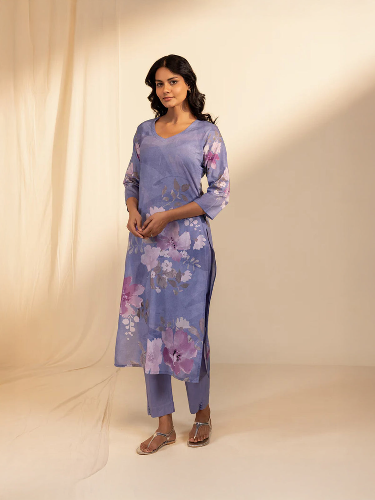 WITP Grape Cotton Kurta