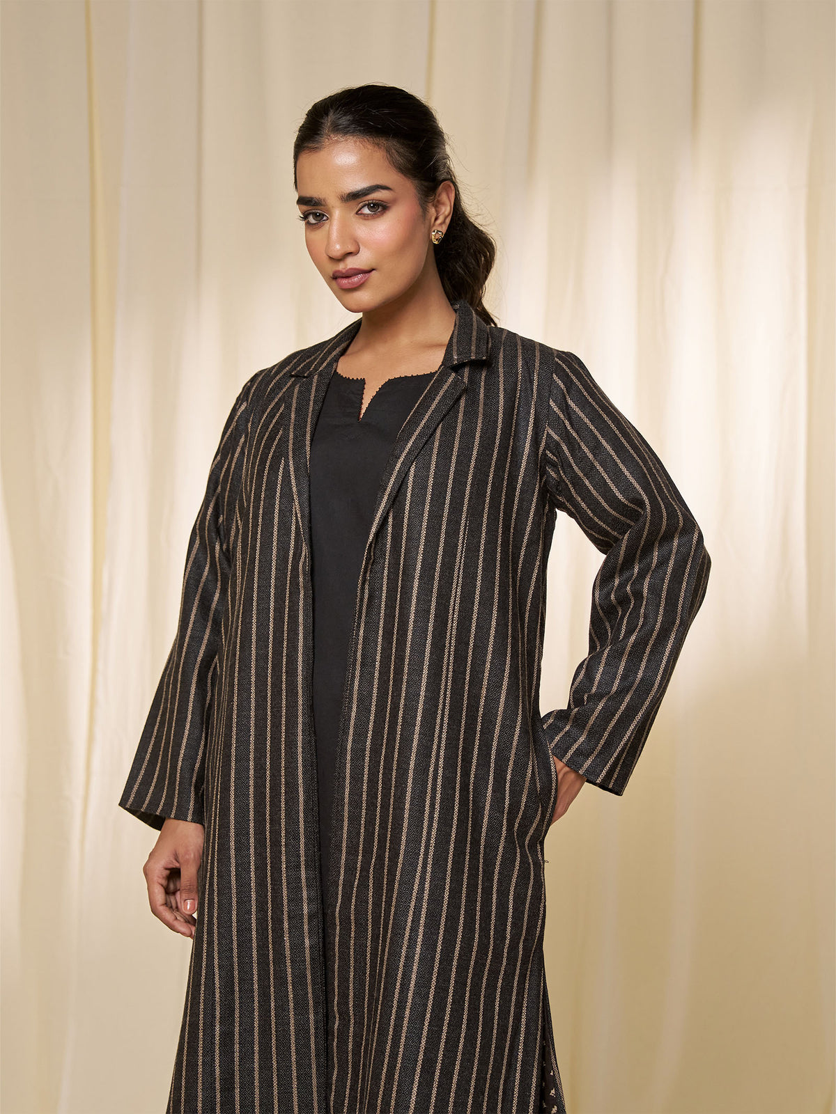 Woollen Overlay Coat